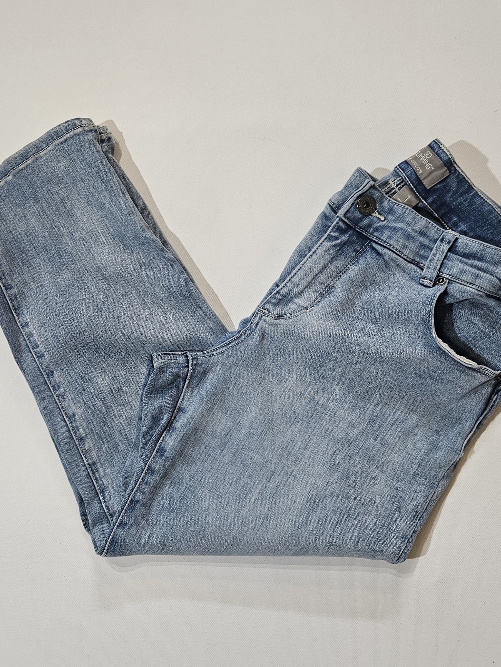 Chicos So Slimming Jeans Womens Size 1 Light Wash